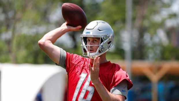 Detroit Lions quarterback Jared Goff